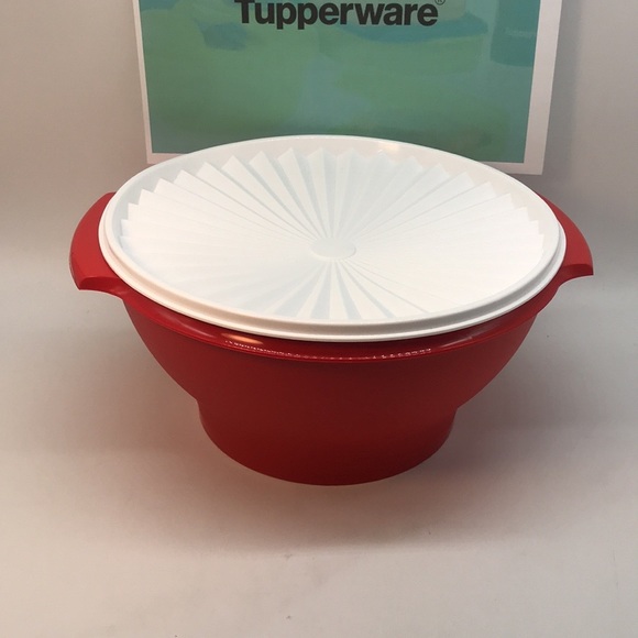 Tupperware Servalier Salad Bowl 4.3 Liter